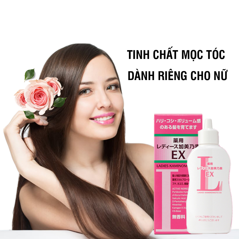 Tinh Chất Mọc Tóc Cho Nữ Kaminomoto Ladies EX